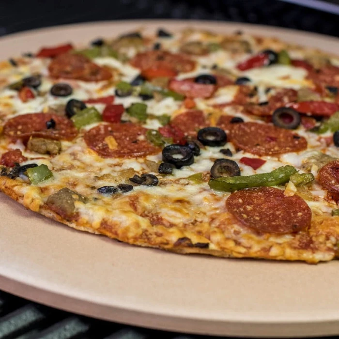 Kit Pierre à Pizza + Pelle à Pizza Pour Barbecue Char-Broil 7 Kit Pierre à Pizza + Pelle à Pizza Pour Barbecue Char-Broil – Image 5