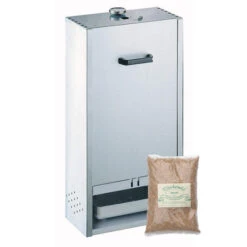 Fumoir Peetz Acier Aluminé Porte Amovible - L 39 X P 28 X H 75 Cm