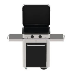 Plancha à Gaz Sur Chariot - Combo ENOSIGN 65 Inox & Noir -Barbecue Passion Soldes Magasin 57028385 4 combo plancha enosign gaz 65 eno