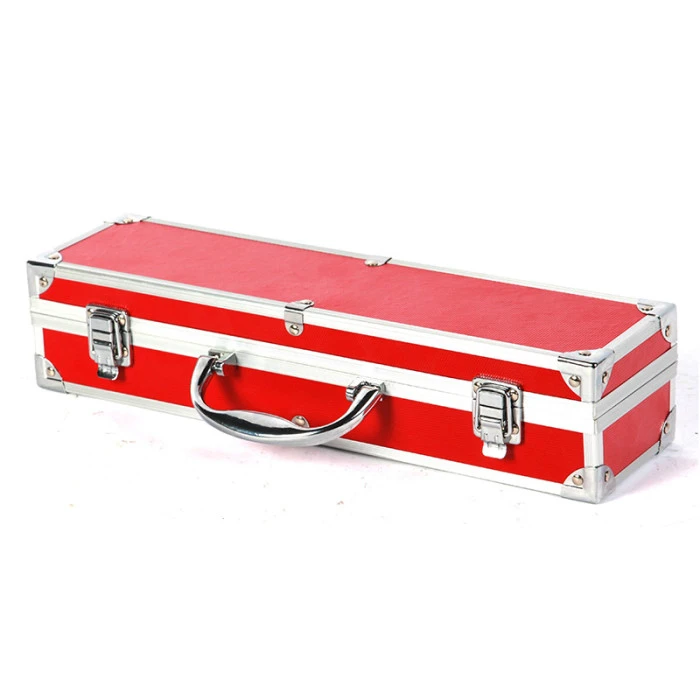 Malette 3 Ustensiles Pour Barbecue Ou Plancha Le Marquier - Rouge 4 Malette 3 Ustensiles Pour Barbecue Ou Plancha Le Marquier - Rouge – Image 2