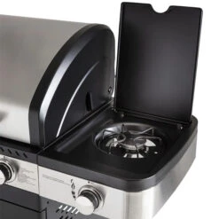 Pack Cuisine Extérieure FIDGI 3 Avec Barbecue Gaz + Desserte + Evier 17 Pack Cuisine Extérieure FIDGI 3 Avec Barbecue Gaz + Desserte + Evier -Barbecue Passion Soldes Magasin barbecue gaz cook in garden fidgi 3 rechaud lateral min 3