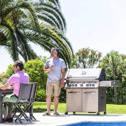 Pack Barbecue à Gaz Napoleon PRESTIGE 665 RSIB + Plancha Et Brosse -Barbecue Passion Soldes Magasin barbecue gaz napoleon prestige 665 rsib 8 2