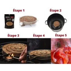 Kit Générateur De Fumée Froide Barbecook + 1 Sachet De Sciure 9 Kit Générateur De Fumée Froide Barbecook + 1 Sachet De Sciure -Barbecue Passion Soldes Magasin bc smo 5016 fumoir a froid sciure barbecook utilisation 1 2