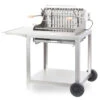 Barbecue à Charbon Le Marquier Exclusive Mendy + Chariot - Inox -Barbecue Passion Soldes Magasin bcm54i barbecue charbon le marquier exclusive mendy chariot inox