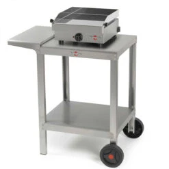 Chariot Inox "Plein Air" Compact Pour Plancha Krampouz 7 Chariot Inox "Plein Air" Compact Pour Plancha Krampouz -Barbecue Passion Soldes Magasin chariot inox compact plancha krampouz 3