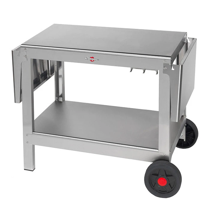 Chariot Inox "Plein Air" Pour Plancha Krampouz Double 4 Chariot Inox "Plein Air" Pour Plancha Krampouz Double – Image 2