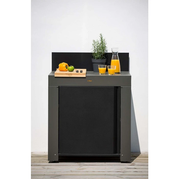 Cuisine D'extérieur ENO Modulo Acier Pour Plancha - 3 Modules Avec Cuisinière Et Desserte Félix 6 Cuisine D'extérieur ENO Modulo Acier Pour Plancha - 3 Modules Avec Cuisinière Et Desserte Félix – Image 4