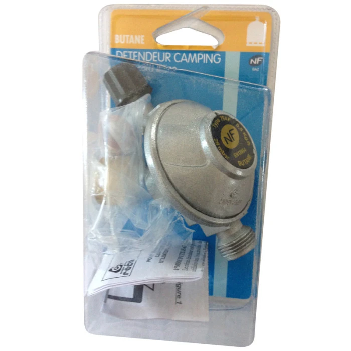 Détendeur Gaz Butane 28 Mbar + Tétine Pour Bouteilles Campingaz 4 Détendeur Gaz Butane 28 Mbar + Tétine Pour Bouteilles Campingaz – Image 2