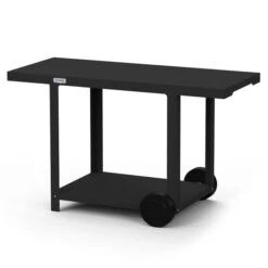 Desserte Le Marquier Vintage Pure Noire XL Pour Plancha 45 Et 60 Cm