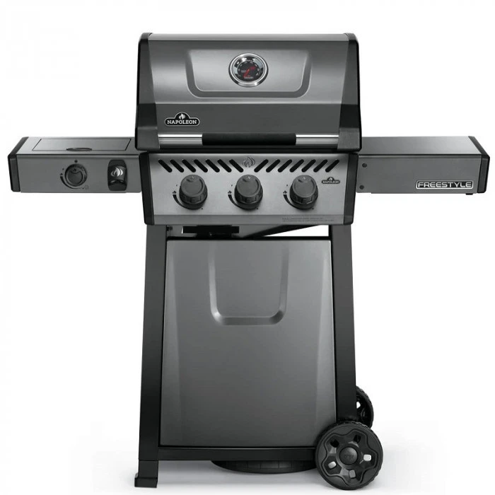Pack Barbecue à Gaz Napoleon Freestyle F365SBPGT 3 Brûleurs Réchaud + Housse Et Plancha 4 Pack Barbecue à Gaz Napoleon Freestyle F365SBPGT 3 Brûleurs Réchaud + Housse Et Plancha – Image 2