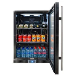 Napoleon Réfrigérateur 135L Pour Cuisine Extérieure Napoléon - Ouverture à Droite 24 Napoleon Réfrigérateur 135L Pour Cuisine Extérieure Napoléon - Ouverture à Droite -Barbecue Passion Soldes Magasin frigo napoleon 135l porte droite face ouvert plein