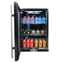 Napoleon Réfrigérateur 135L Pour Cuisine Extérieure Napoléon - Ouverture à Gauche -Barbecue Passion Soldes Magasin frigo napoleon ouverture gauche ouvert plein