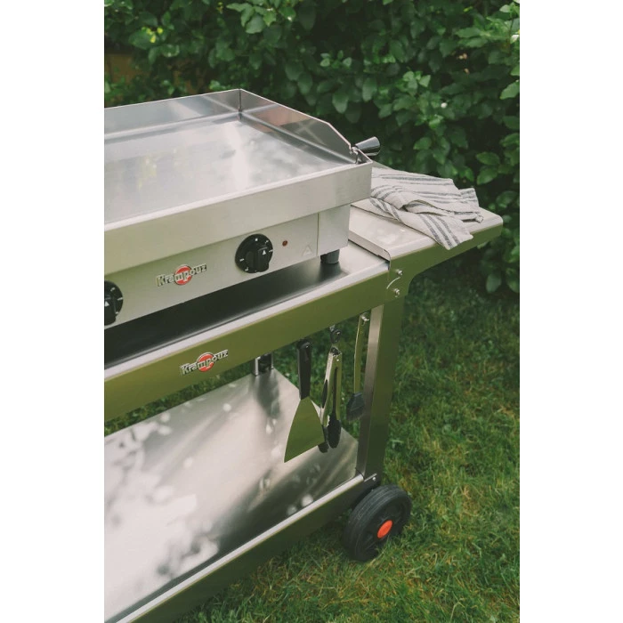 Chariot Inox "Plein Air" Pour Plancha Krampouz Double 5 Chariot Inox "Plein Air" Pour Plancha Krampouz Double – Image 3