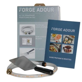 Kit De Démarrage Plancha Forge Adour : Spatule, Flexible, Recettes 3 Kit De Démarrage Plancha Forge Adour : Spatule, Flexible, Recettes