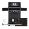 Pack Barbecue à Gaz Napoleon ROGUE 425 Réchaud + Plancha Et Rôtissoire -Barbecue Passion Soldes Magasin pack r425sbpk 1 fr plancha rotissoire