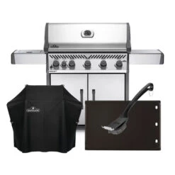 Pack Barbecue à Gaz Napoleon ROGUE XT 625 SIB Inox + 3 Accessoires