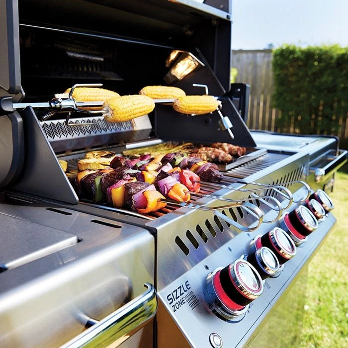 Rôtissoire Inox Pour Barbecue Napoleon Prestige PRO 500 Et Lex 485 6 Rôtissoire Inox Pour Barbecue Napoleon Prestige PRO 500 Et Lex 485 – Image 4