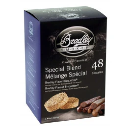 Pack 48 Bisquettes De Fumage Bradley Smoker - Mélange Spécial 3 Pack 48 Bisquettes De Fumage Bradley Smoker - Mélange Spécial