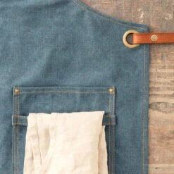 Tablier Barbecue Toile Coton Vintage Alaskan Maker 325 - Denim Foncé -Barbecue Passion Soldes Magasin tablier alaskan maker 325 denim fonce 5