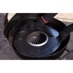 Anneau De Diffusion Fumage ET Vortex Pour Barbecue à Charbon Weber 57 Cm -Barbecue Passion Soldes Magasin weber charcoal controller for kettle master touch